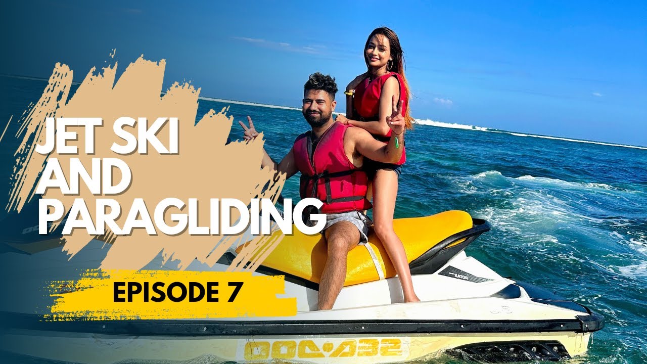 Experience Jet skiing adventure at Seminyak Beach with adventurers.