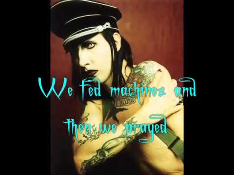 The Nobodies (Acoustic Version) - Marilyn Manson [Lyrics, Video w/ pic.]