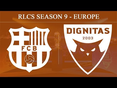 FCB vs DIG | FC Barcelona vs Dignitas | RLCS Season 9 - Europe (8th Mar 2020)