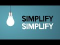 Simplify, Simplify | A Philosophy of Needing Less