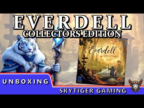 Everdell Collector's Edition (Unboxing) - with Wildscarr