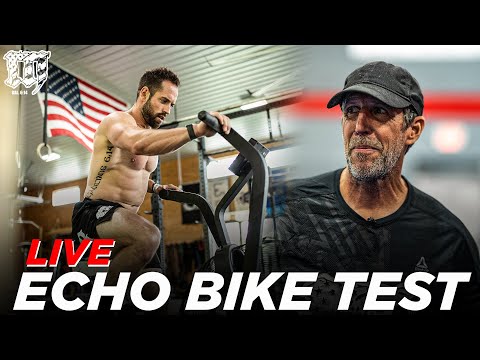 MAX EFFORT ROGUE ECHO BIKE TEST // *LIVE* w/ Chris Hinshaw