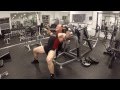 Natural Bodybuilder. off season shoulder and back rack pull workout