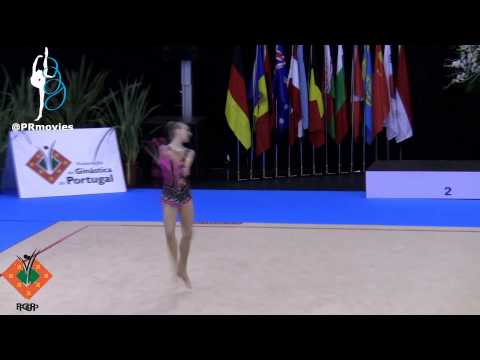 Jasmine Kerber - USA - Maças (Clubs) - Qualification - WC of Lisbon 2013