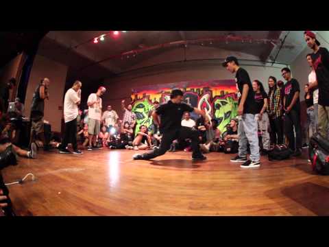 The Gr818ers|A Family Affair 2014|Popping Final: Breeze Lee & Precise vs. D-Soul & Prince Ali