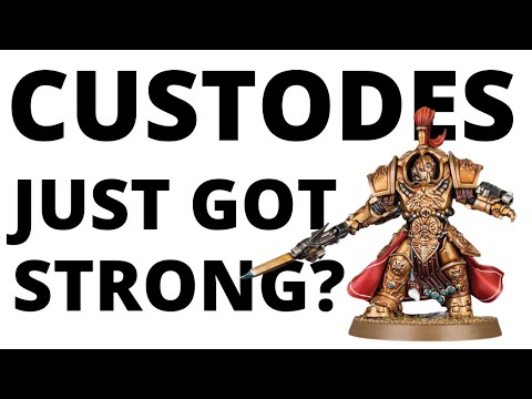 Did Custodes Just Get GOOD AGAIN? Army Overview in Warhammer 40K 10th Edition