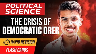 The Crisis of Democratic Order Class 12 Political Science One Shot | Rapid Revision 2024-25