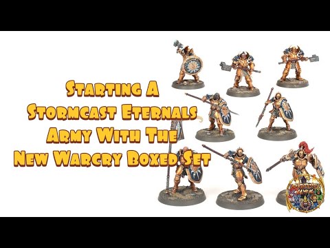 Building a Stormcast Eternals Army With The New Warcry Boxed Set