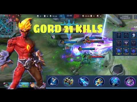 UNRANK GORD 21 KILLS BEST BUILD