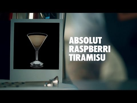 ABSOLUT RASPBERRI TIRAMISU DRINK RECIPE - HOW TO MIX