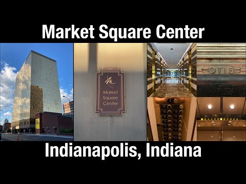 Elevator Trio: Slap-On Mod: Otis Traction Elevators/Lifts - Market Square Center - Indianapolis, IN