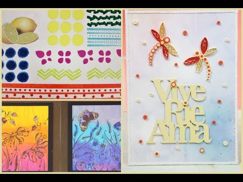 ManosalaObraTv Programa 86 - Guardas y Transferencia - Obras en papel - Quilling