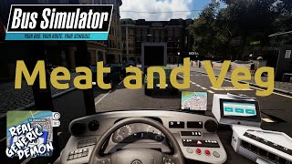 Bus Simulator 18 - Ep36: Meat and Veg