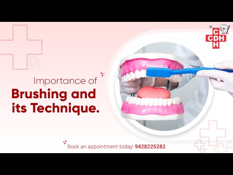 Importance of Brushing and its Technique by City Dental Hospital, Rajkot, Gujarat.