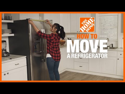 How to Move a Refrigerator | Kitchen Appliances | The Home Depot