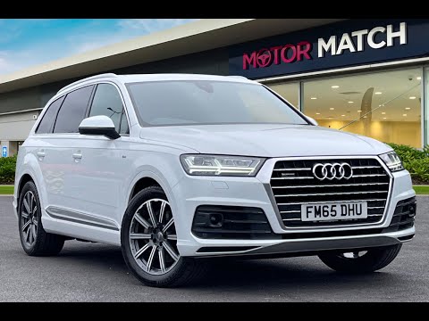Used 2015 Audi Q7 3.0 TDI V6 S line Tiptronic quattro at Chester | Motor Match Used Cars for Sale