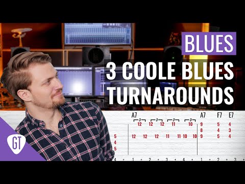 Die 3 coolsten Blues Turnarounds | Blues Gitarre spielen lernen