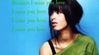 Miss You Love lyrics by Maria Mena