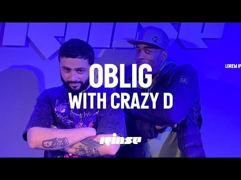 Oblig with Crazy D (Live Stream) | Rinse FM