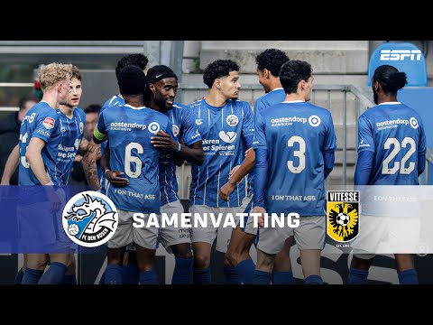 KEVIN MONZIALO van grote waarde, 6x GEEL in 1 MINUUT! 🥵🟨 | Samenvatting FC Den Bosch - Vitesse