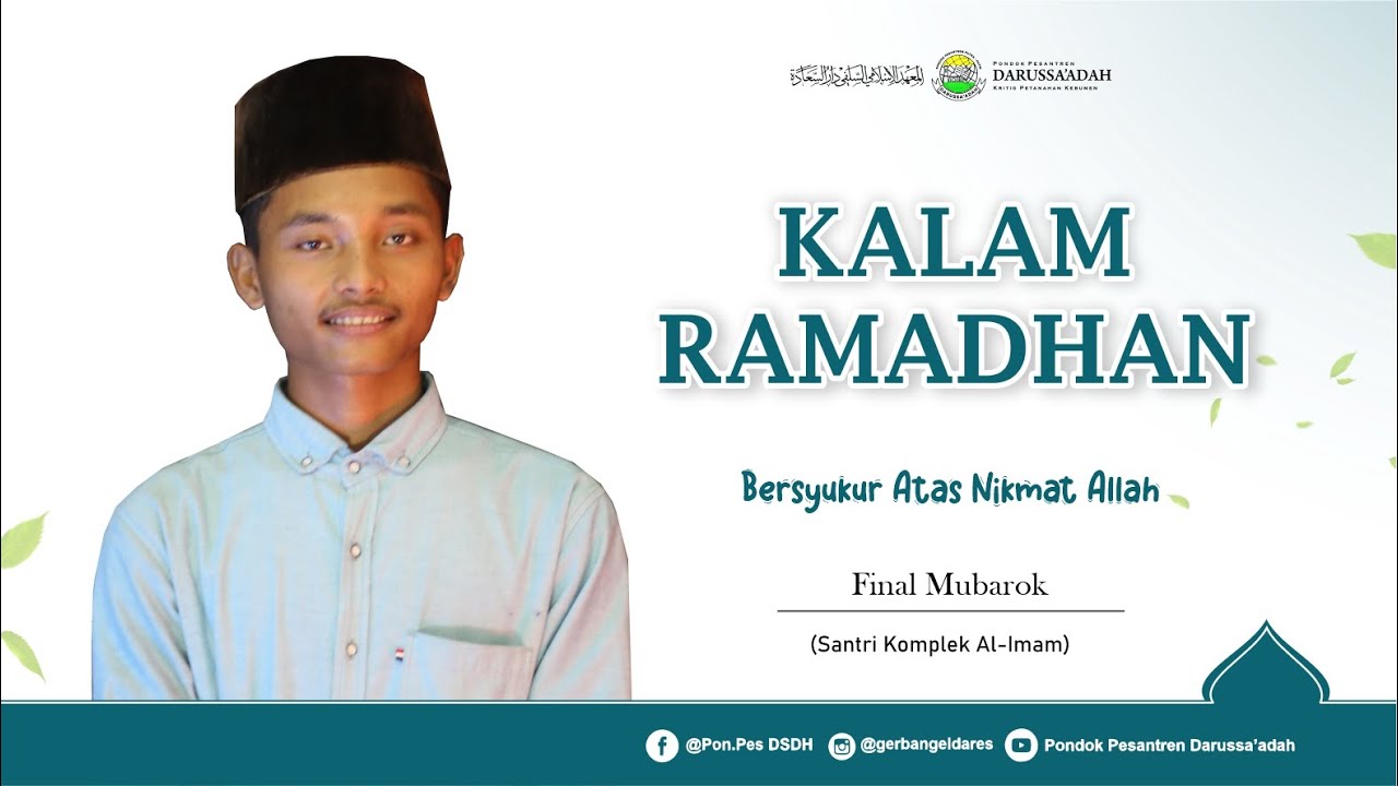 KALAM RAMADHAN | BERSYUKUR ATAS NIKMAT ALLAH