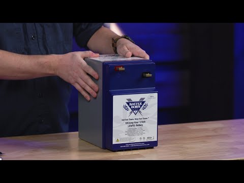 Unboxing the Battle Born Batteries 100Ah 12V GC2 LiFePO4 Deep Cycle Battery