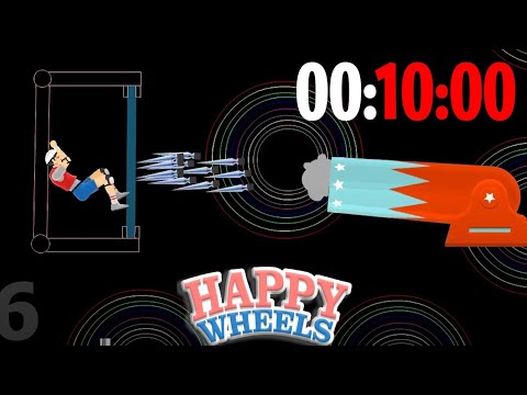 RECORD di ESCAPE THE BOX in 10 MINUTI! - Happy Wheels [Ep.191]