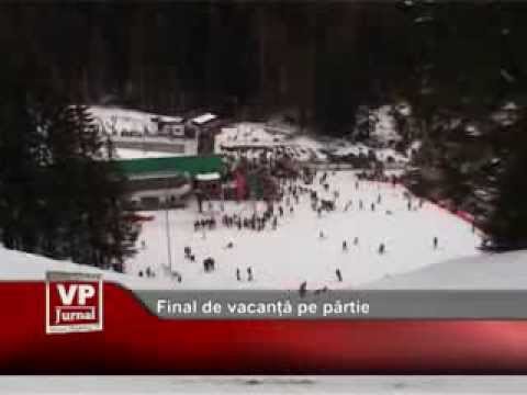 Final de vacanță pe pârtie