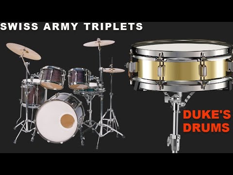 How to play Swiss army triplets