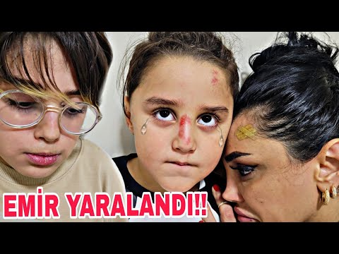 EMİR KAZA GECİRDİ !!