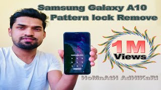 Samsung Galaxy A10 Pattern lock remove | Hard Reset Samsung A10 | By HoMnAtH