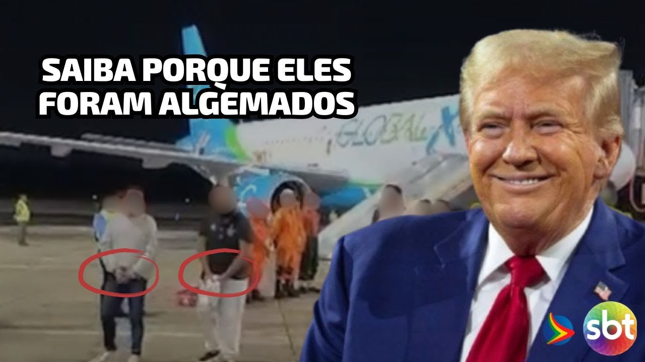 Por que os imigrantes deportados pelos EUA usam algemas?