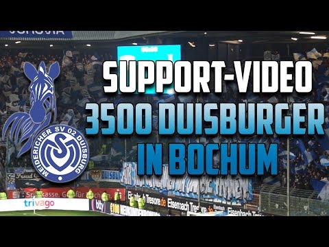 Stimmungsvideo: 3500 Duisburger in Bochum (VfL Bochum - MSV Duisburg 0:2, 23.01.18)