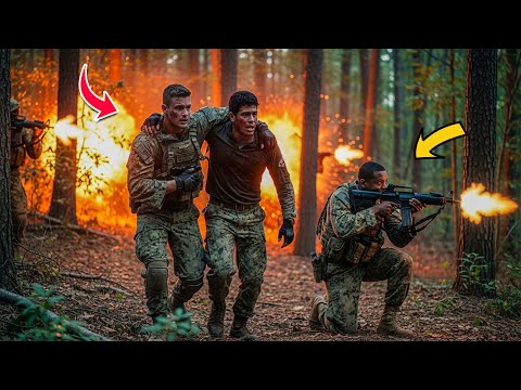 SEAL team was ambushed in the forest – a sniper eliminated opponents one by one.