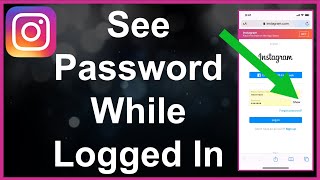How To See Instagram Password While Logged In