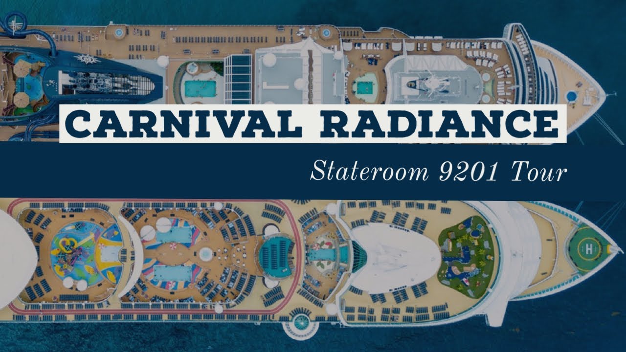 Carnival Radiance - Cabin 9201 - Video 1