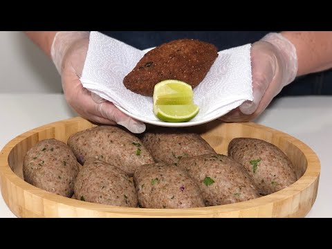 POUCAS PESSOAS SABEM O SEGREDO DO QUIBE DE LANCHONETE (KIBE)
