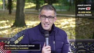 ”Faci Pariu” cu Cosmin Cernat (ep.125): Spectacolul continuă » Duminică + Luni, 27 de pronosticuri gratuite!