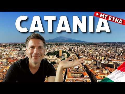 2 Days in CATANIA, SICILY (+ MOUNT ETNA) | The Black City Built on Lava 🇮🇹