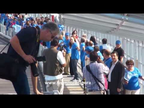 "DEMO" ONDA DA VITÓRIA - CORDÃO HUMANO - ponte móvel