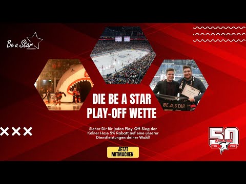 Die Be A Star Play-Off Wette für die Kölner Haie