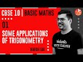 Some Applications Of Trigonometry L 1 Heights Distances CBSE 10 Math Standard Math Vedantu