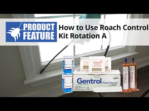  How to Kill Roaches with the Roach Control Kit Rotation A Video 