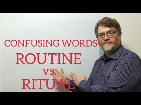 英語導師Nick P課件(266) 常規與儀式的區別 (English Tutor Nick P Lesson (266) The Difference Between Routine And Ritual)