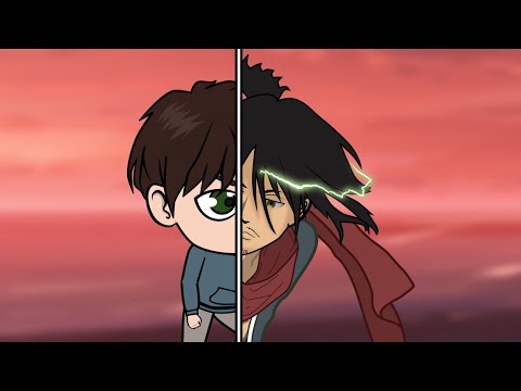 Chibi AOT Eren Yeager Transform to Samurai - Attack On Titan Animation