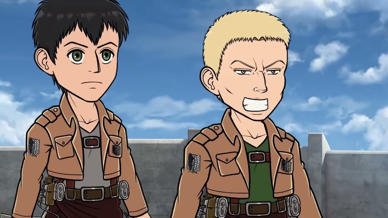 L'ATTAQUE DES TITANS (VERSION DÉBILE) ¤¤¤