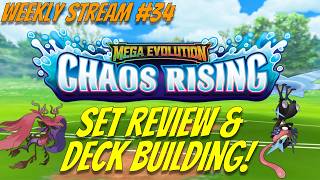 Chaos Rising Set Review & Deck Building! Weekly Stream #34