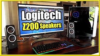 Video thumbnail for Logitech Z200 10W PC Speakers Unboxing and Setup! (Best Budget Speakers?) by YourSixStudios