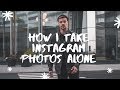 how to take pictures for instagram alone (men's version)