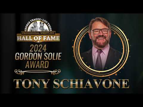 Tony Schiavone Named 2024 ‘Gordon Solie Award’ Recipient By George Tragos/Lou Thesz Hall of Fame